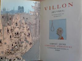 Oeuvres de Villon illustrées par Dubout