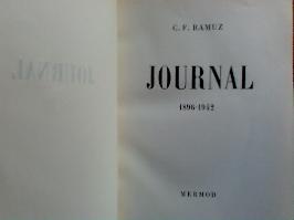 Journal 1896-1942 de Charles-Ferd. Ramuz