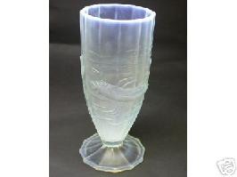 Vase en verre opalescent