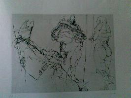 Lithographie - Claude Weisbuch - 
