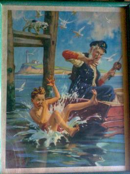 Reproduction ancienne d'Henry Hintermeister - USA