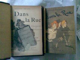 Dans la rue de A.Bruant et T.Steinlen