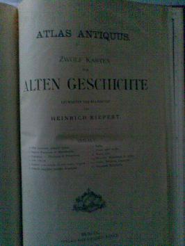 Atlas antiquus de Hans Kiepert