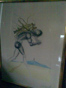 Lithographie de Salvador Dali