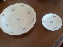 Set Royal Ivory dessous bouteilles et verres