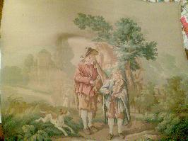 Pièce de tapisserie de Bruges