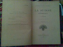 Livre : La Suisse pittoresque par J.Gourdault