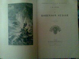 Livre : Le Robinson Suisse par J.R. Wyss