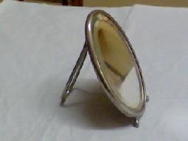 Miroir de toilette petit ovale