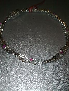 Bracelet  AU750 blanc
