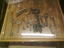 Lot de clefs anciennes